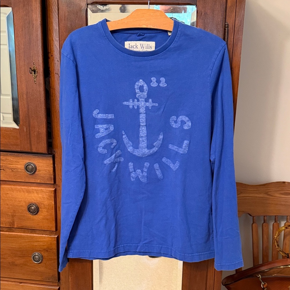 Jack Wills Long Sleeve Shirt in Blue